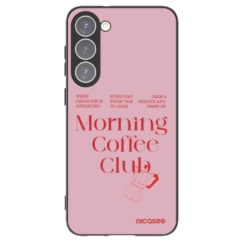 Picasee husă neagră din silicon pentru Samsung Galaxy S23+ 5G - Morning