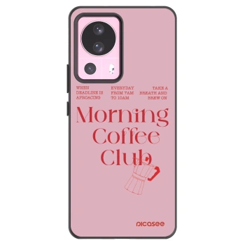 Picasee husă neagră din silicon pentru Xiaomi 13 Lite - Morning