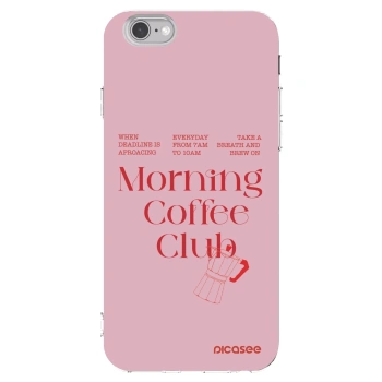 Picasee husă transparentă din silicon pentru Apple iPhone 6/6S - Morning