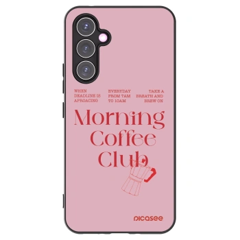 Picasee husă neagră din silicon pentru Samsung Galaxy A54 5G A546B - Morning
