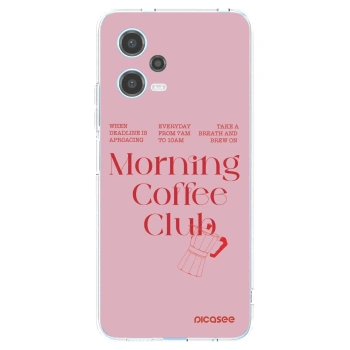 Picasee husă transparentă din silicon pentru Xiaomi Redmi Note 12 5G - Morning