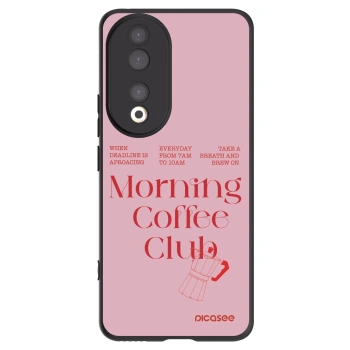 Picasee husă neagră din silicon pentru Honor 90 5G - Morning