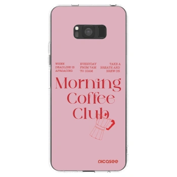 Picasee husă transparentă din silicon pentru Samsung Galaxy S8 G950F - Morning