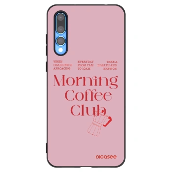 Picasee husă neagră din silicon pentru Huawei P20 Pro - Morning