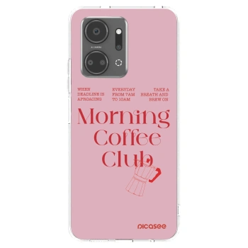 Picasee husă transparentă din silicon pentru Honor X7a - Morning