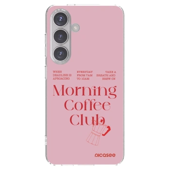 Picasee husă transparentă din silicon pentru Samsung Galaxy S24 S921B 5G - Morning