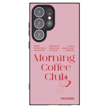 Picasee husă neagră din silicon pentru Samsung Galaxy S24 Ultra S928B 5G - Morning