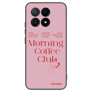 Picasee husă neagră din silicon pentru Xiaomi Poco X6 Pro - Morning