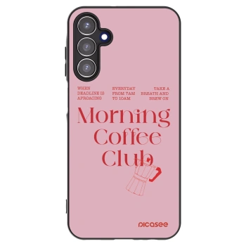 Picasee husă neagră din silicon pentru Samsung Galaxy A15 A156B 5G - Morning