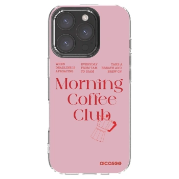 Picasee husă transparentă din silicon pentru Apple iPhone 16 Pro - Morning