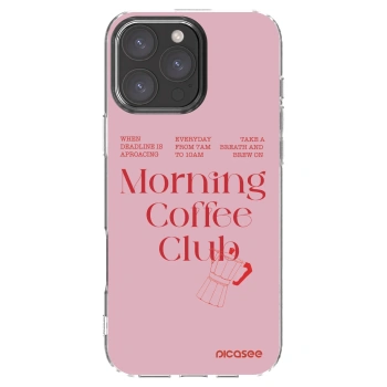 Picasee husă transparentă din silicon pentru Apple iPhone 16 Pro Max - Morning
