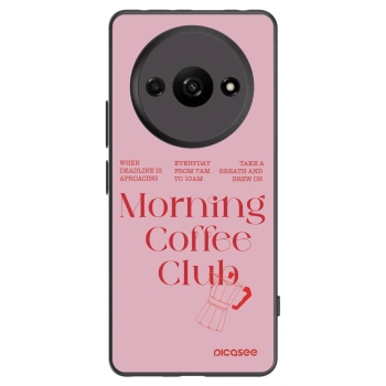 Picasee husă neagră din silicon pentru Xiaomi Redmi A3 - Morning