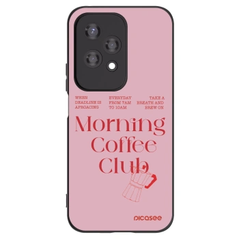 Picasee husă neagră din silicon pentru Honor 200 Lite - Morning
