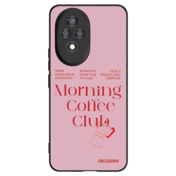 Picasee husă neagră din silicon pentru Honor 200 5G - Morning