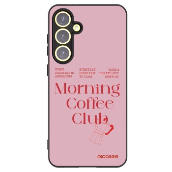 Picasee husă neagră din silicon pentru Samsung Galaxy S24 FE S721B - Morning