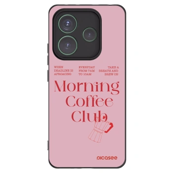 Picasee husă neagră din silicon pentru Xiaomi Redmi Note 14 5G - Morning