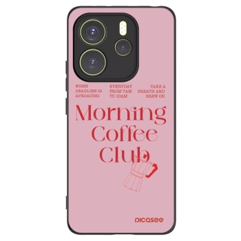 Picasee husă neagră din silicon pentru Xiaomi Redmi Note 14 4G - Morning