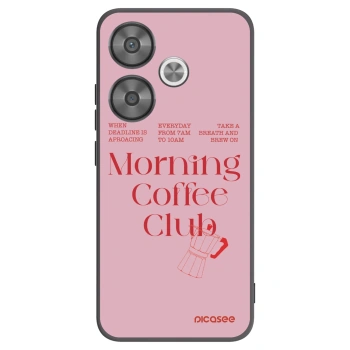 Picasee husă neagră din silicon pentru Xiaomi Poco F6 - Morning