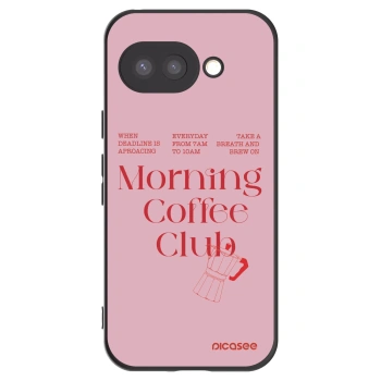 Picasee husă neagră din silicon pentru Google Pixel 9a - Morning