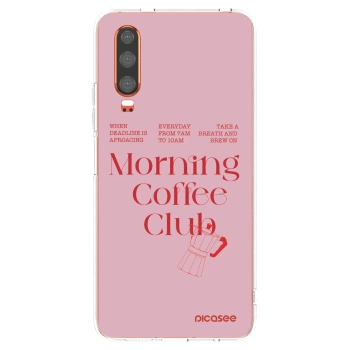 Picasee husă transparentă din silicon pentru Huawei P30 - Morning