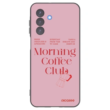 Picasee husă neagră din silicon pentru Samsung Galaxy A17 5G - Morning