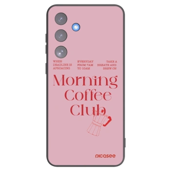 Picasee husă neagră din silicon pentru Samsung Galaxy S25 FE 5G - Morning