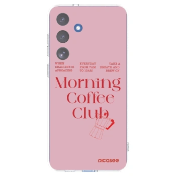 Picasee husă transparentă din silicon pentru Samsung Galaxy S25 FE 5G - Morning