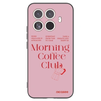 Picasee husă neagră din silicon pentru Xiaomi 15T Pro - Morning