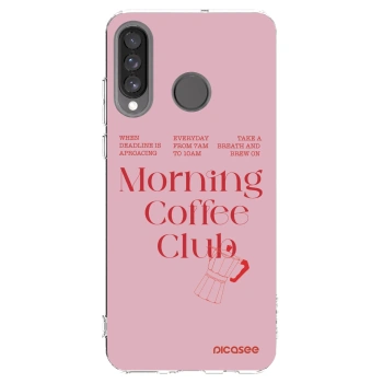 Picasee husă transparentă din silicon pentru Huawei P30 Lite - Morning