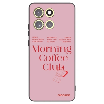 Picasee husă neagră din silicon pentru Motorola Moto G86 Power 5G - Morning