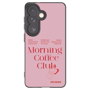 Picasee husă neagră din silicon pentru Samsung Galaxy S26 - Morning