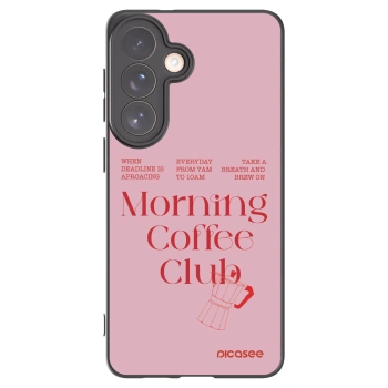 Picasee husă neagră din silicon pentru Samsung Galaxy S26+ - Morning