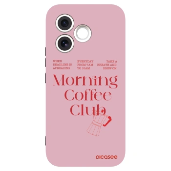 Picasee husă neagră din silicon pentru Honor 600 Lite - Morning