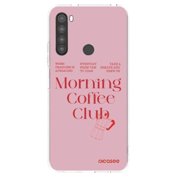 Picasee husă transparentă din silicon pentru Xiaomi Redmi Note 8 - Morning