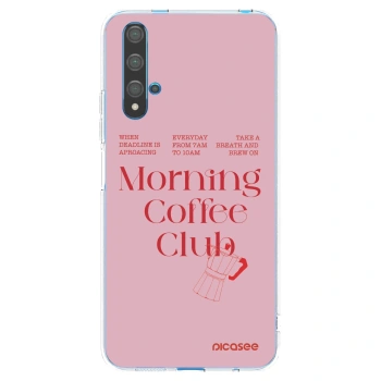 Picasee husă transparentă din silicon pentru Huawei Nova 5T - Morning