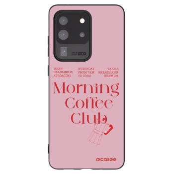 Picasee husă neagră din silicon pentru Samsung Galaxy S20 Ultra 5G G988F - Morning