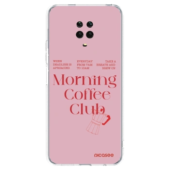 Picasee husă transparentă din silicon pentru Xiaomi Redmi Note 9 Pro - Morning