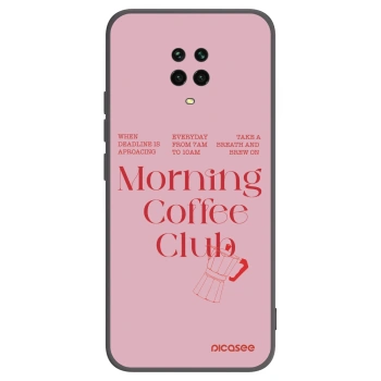 Picasee husă neagră din silicon pentru Xiaomi Redmi Note 9S - Morning