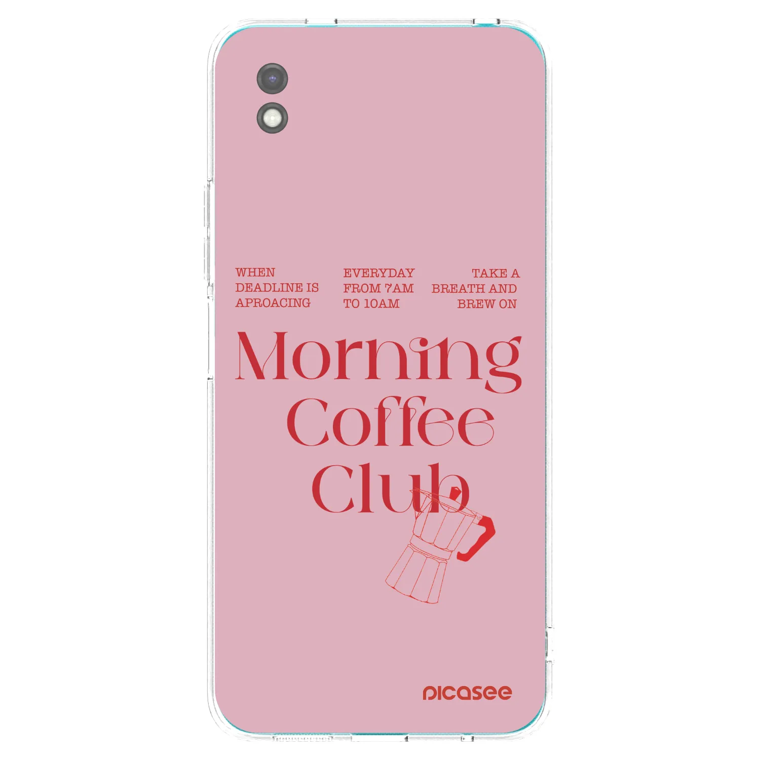 Picasee husă neagră din silicon pentru Xiaomi Redmi 9A - Morning