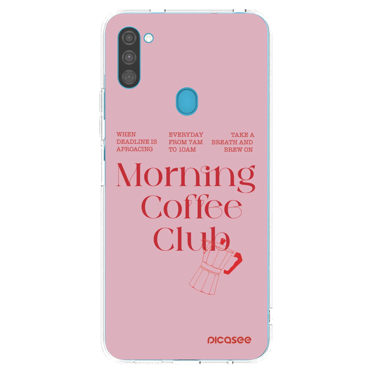 Picasee husă transparentă din silicon pentru Samsung Galaxy M11 - Morning