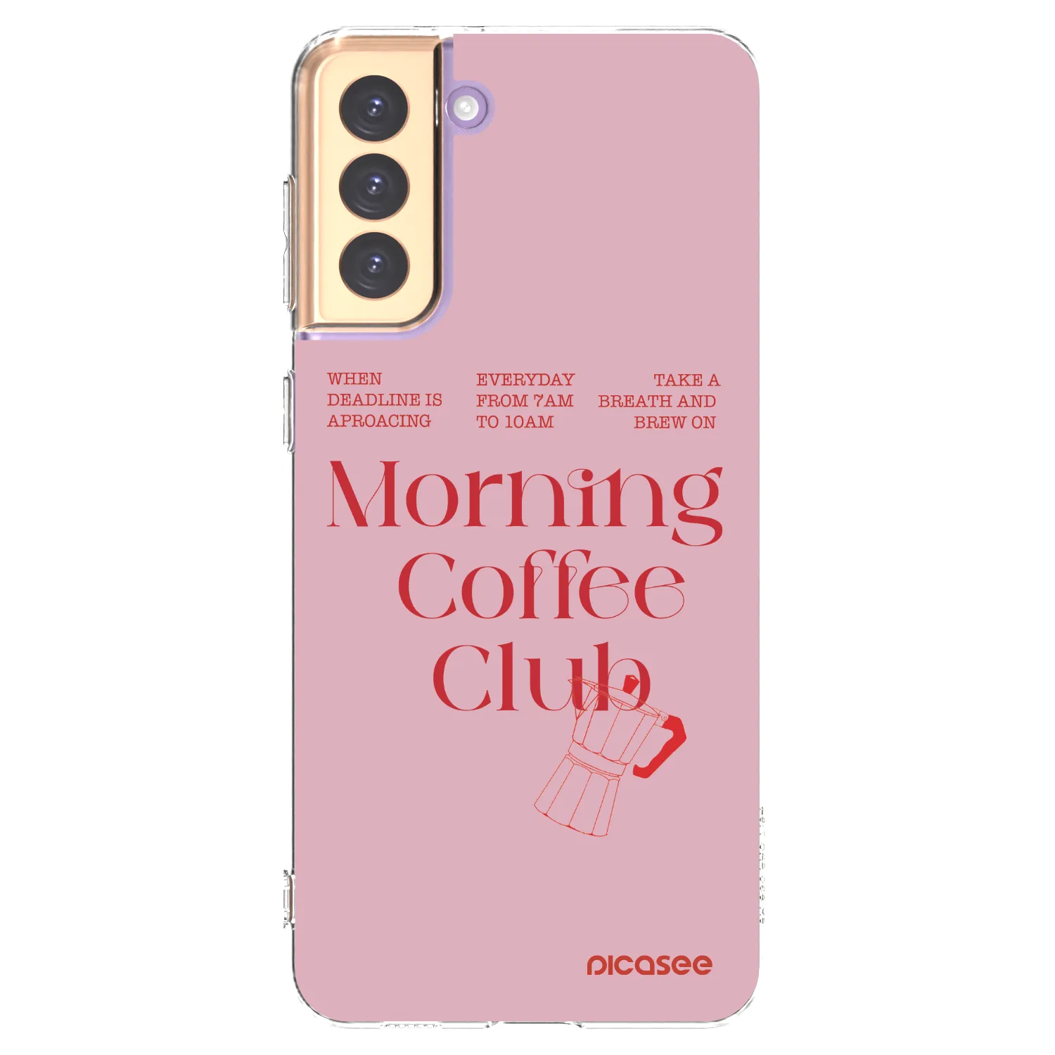 Picasee husă transparentă din silicon pentru Samsung Galaxy S21+ 5G G996F - Morning