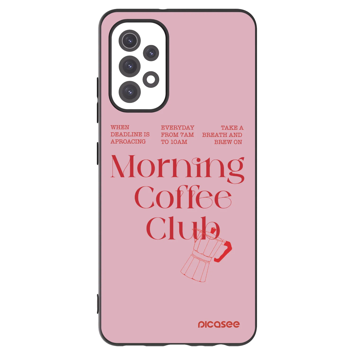 Picasee husă neagră din silicon pentru Samsung Galaxy A32 5G A326B - Morning