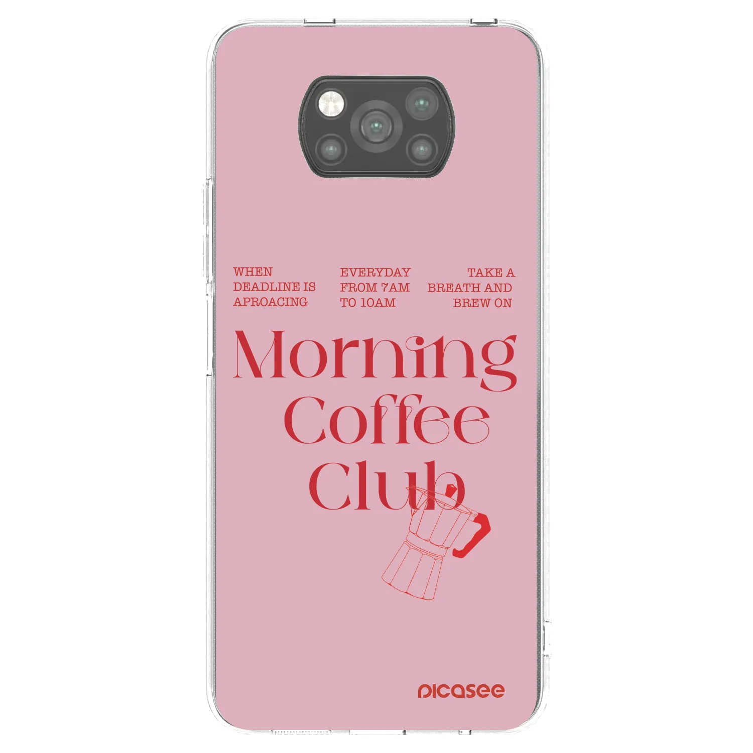 Picasee husă neagră din silicon pentru Xiaomi Poco X3 Pro - Morning