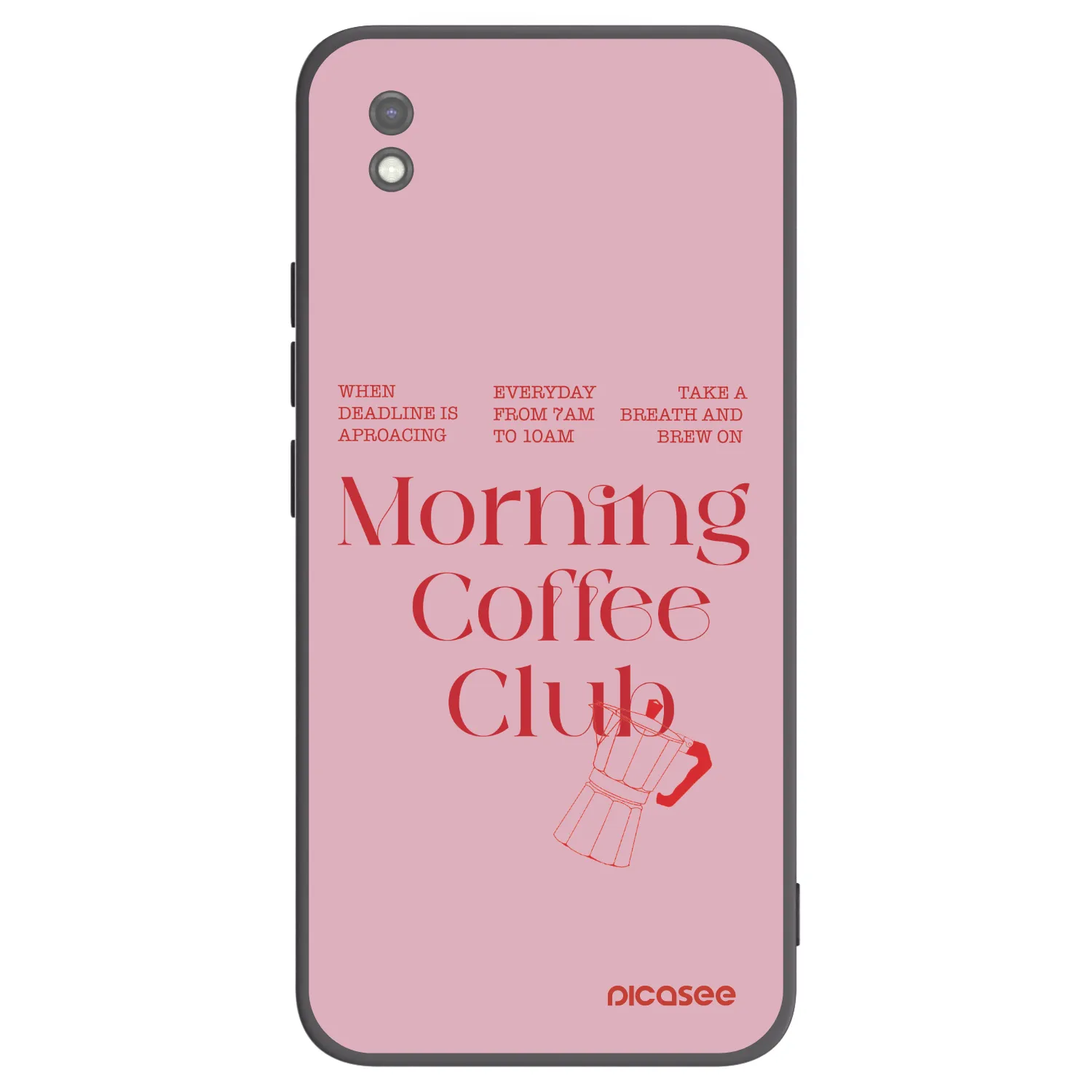 Picasee husă neagră din silicon pentru Xiaomi Redmi 9AT - Morning