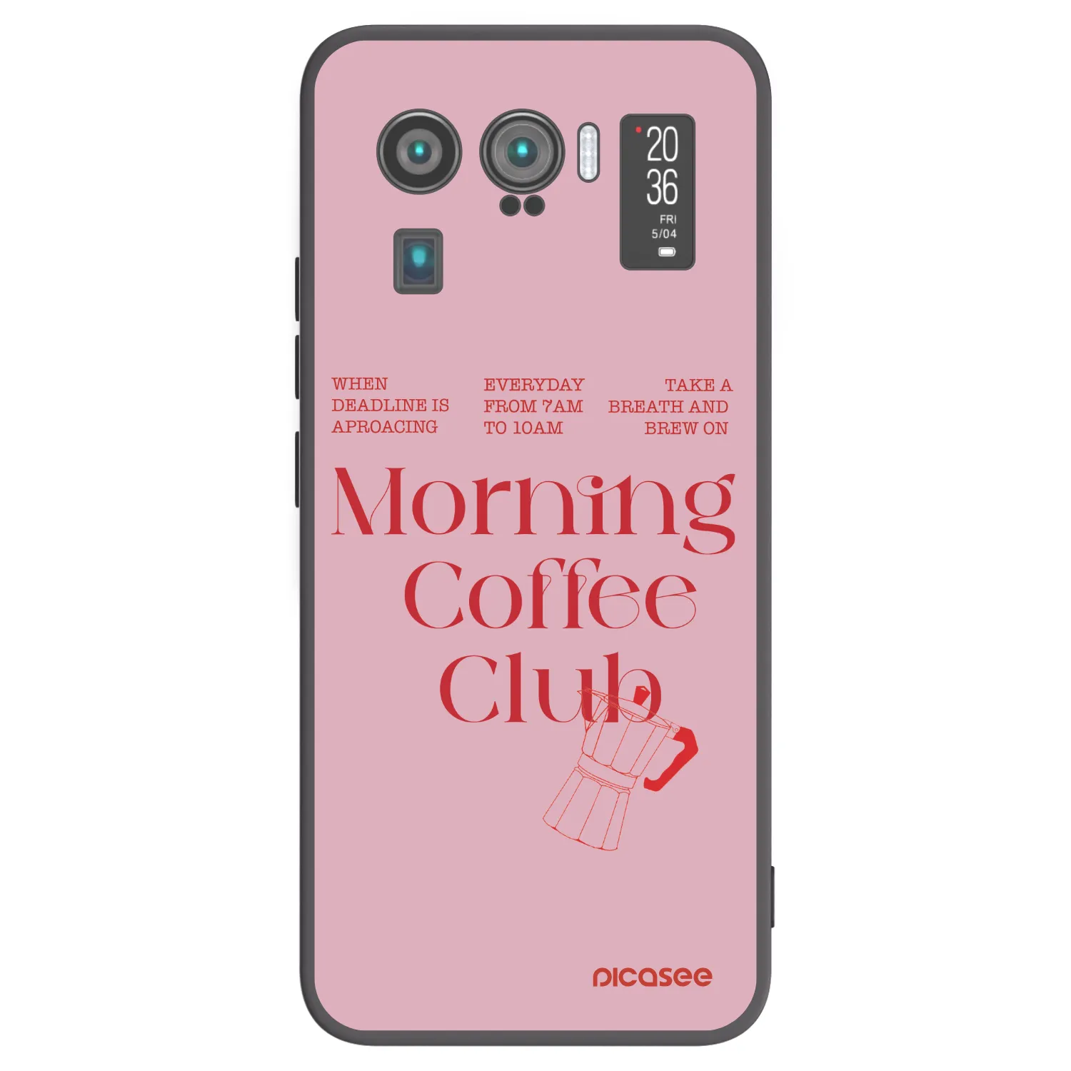 Picasee husă neagră din silicon pentru Xiaomi Mi 11 Ultra - Morning