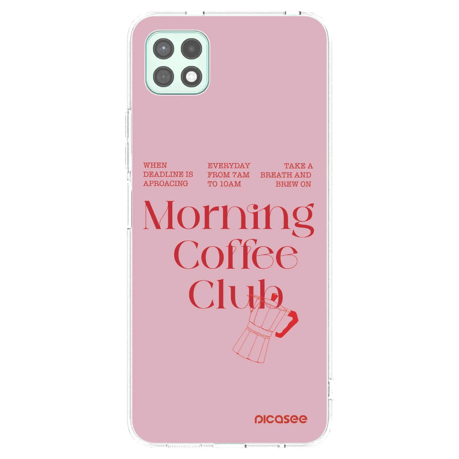 Picasee husă transparentă din silicon pentru Samsung Galaxy A22 A226B 5G - Morning