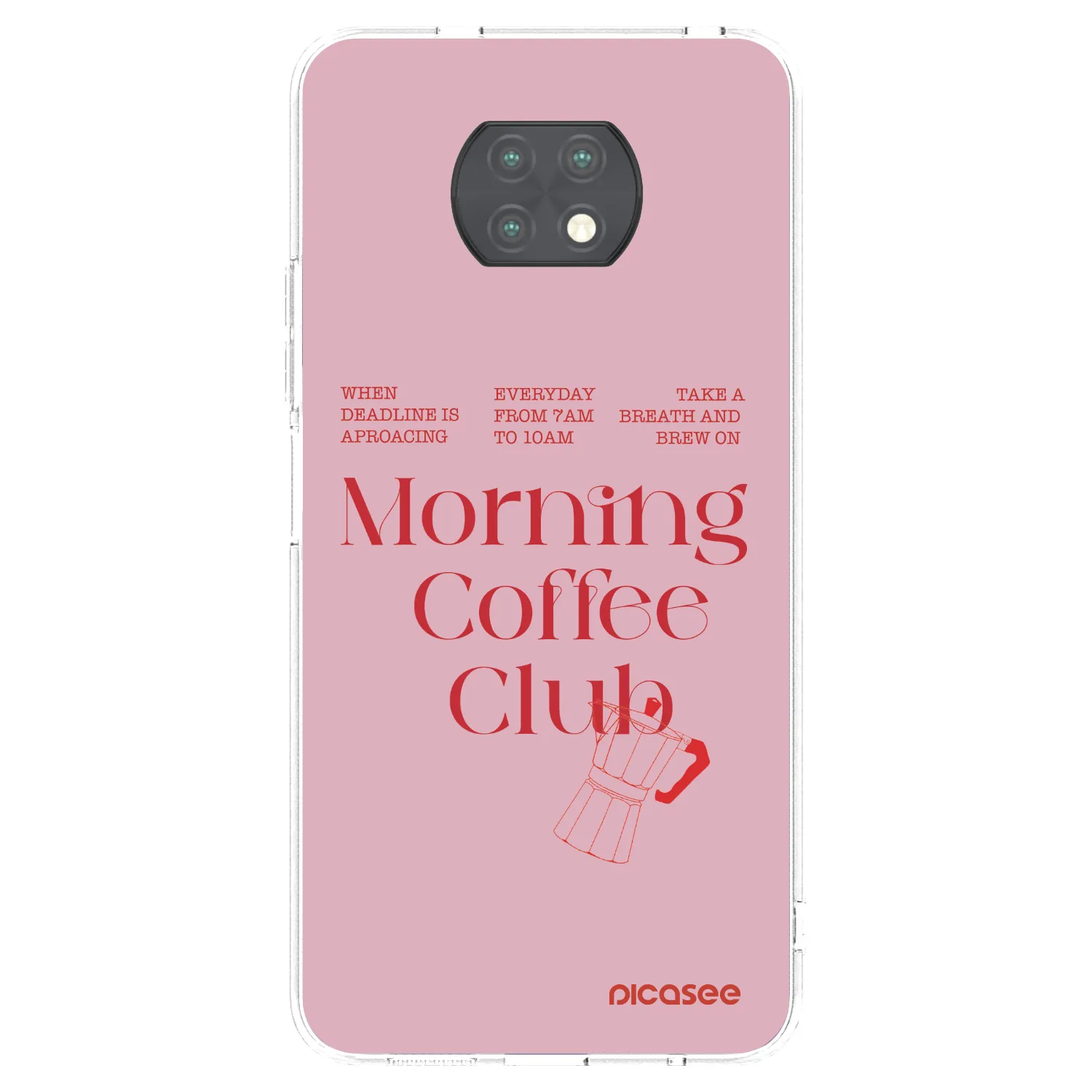 Picasee husă transparentă din silicon pentru Xiaomi Redmi Note 9T - Morning