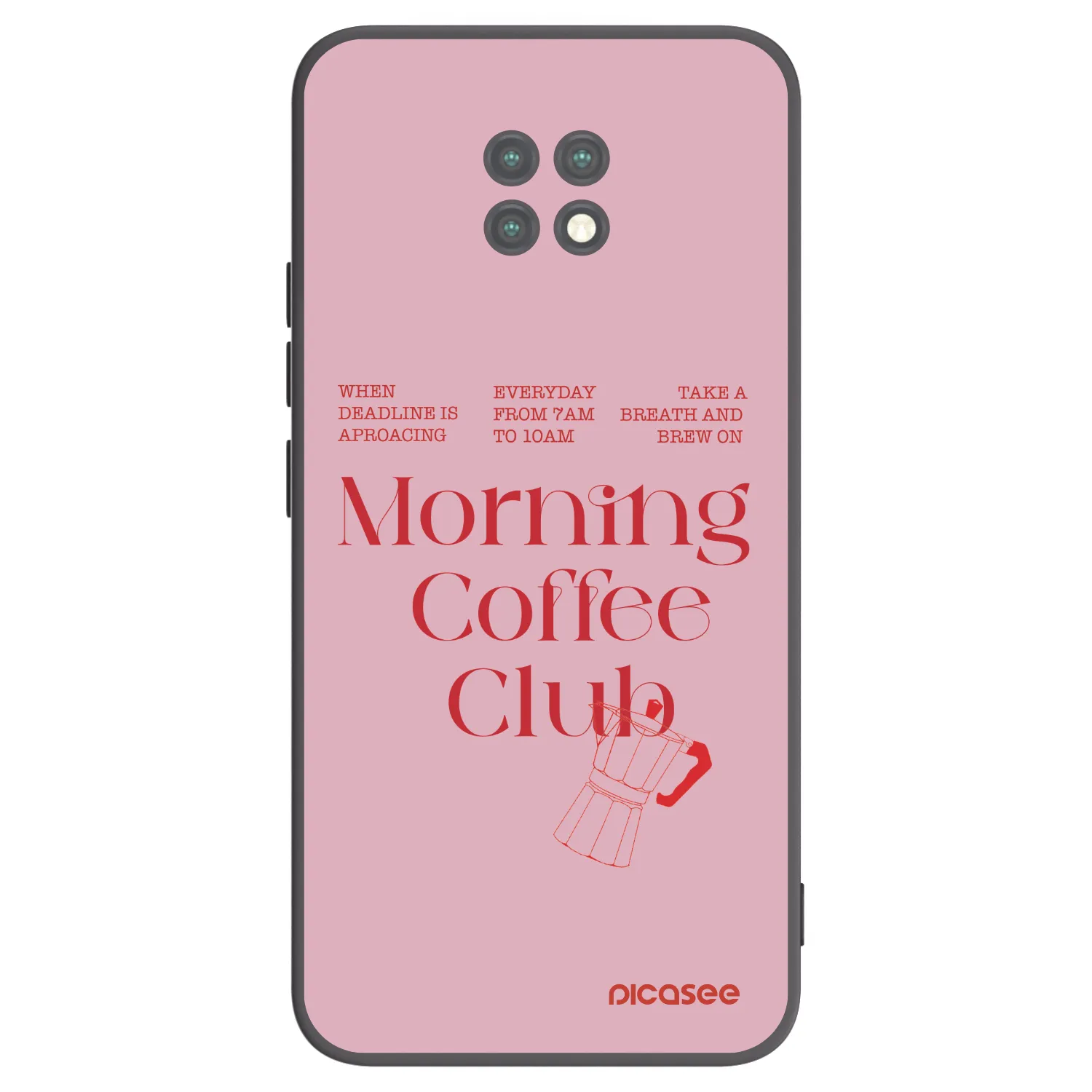 Picasee husă neagră din silicon pentru Xiaomi Redmi Note 9T - Morning