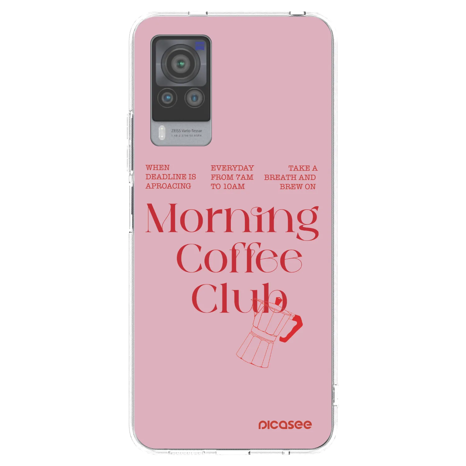 Picasee husă transparentă din silicon pentru Vivo X60 Pro 5G - Morning