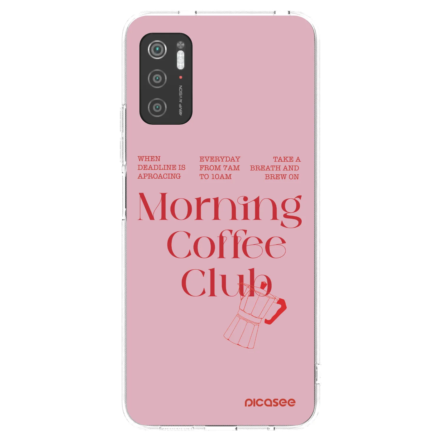 Picasee husă transparentă din silicon pentru Xiaomi Poco M3 Pro 5G - Morning